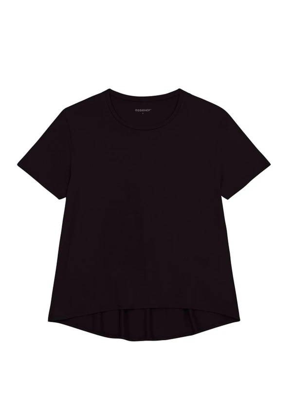 Essendi - Blusa Feminina em Malha Viscose Preto 2