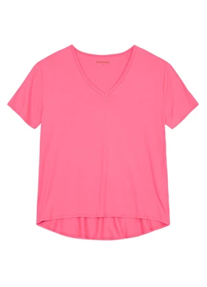 Essendi - Blusa Feminina em Malha Viscose Rosa - ESSENDI