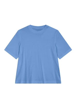 Essendi - Blusa Feminina em Meia Malha Azul - ESSENDI