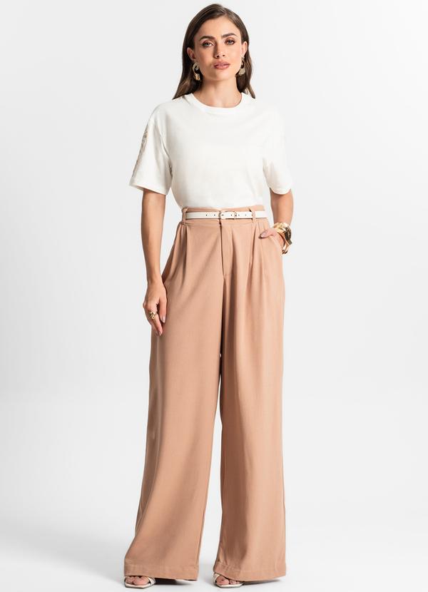 Endless - Blusa Feminina em Meia Malha Bege 3