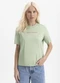 Essendi - Blusa Feminina em Meia Malha Estampada Verde - variação: Verde