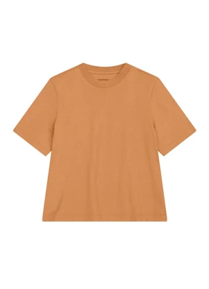 Essendi - Blusa Feminina em Meia Malha Marrom - ESSENDI