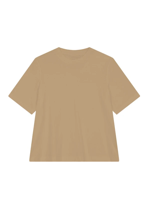Essendi - Blusa Feminina em Meia Malha Marrom