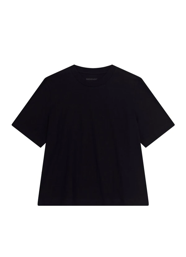 Essendi - Blusa Feminina em Meia Malha Preto 3
