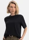 Essendi - Blusa Feminina em Meia Malha Natural - variação: Preto
