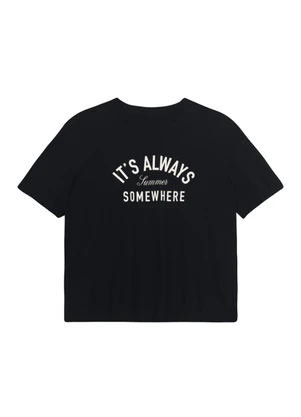 Essendi - Blusa Feminina em Meia Malha Preto - ESSENDI