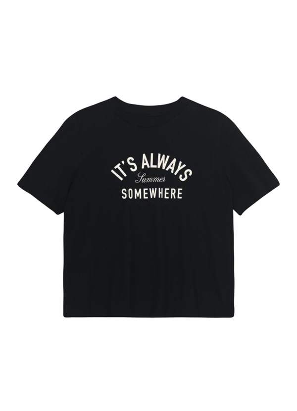 Essendi - Blusa Feminina em Meia Malha Preto