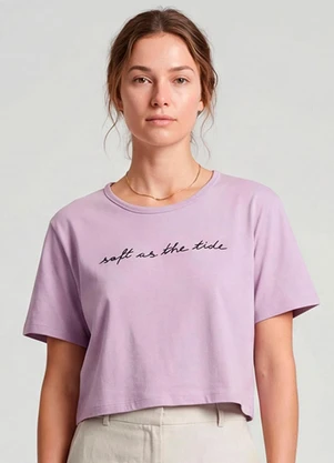 Infinita Cor - Blusa Feminina em Molecotton Viscose Rosa - INFINITA COR