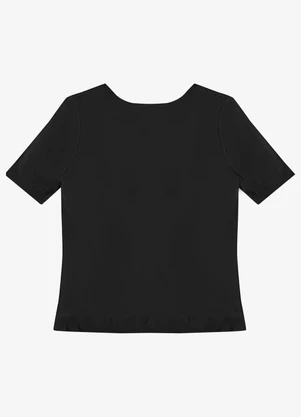 Endless - Blusa Feminina em Poliamida Preto - ENDLESS
