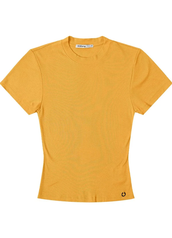 Endless - Blusa Feminina em Ribana Amarelo
