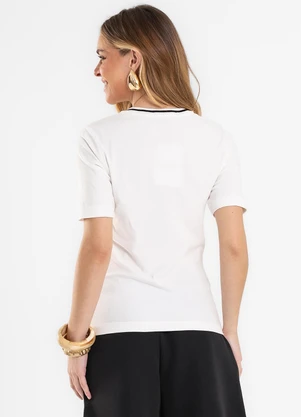 Endless - Blusa Feminina em Ribana Bege - ENDLESS