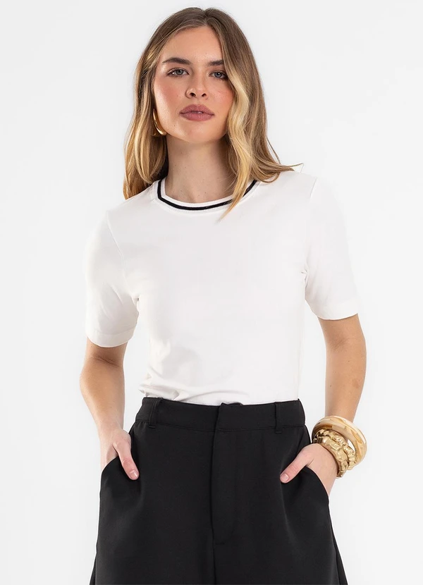 Endless - Blusa Feminina em Ribana Bege