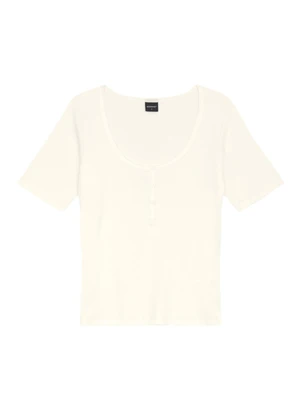 Essendi - Blusa Feminina em Ribana Natural - ESSENDI