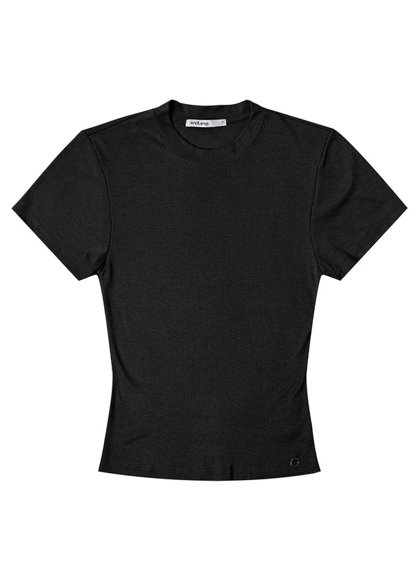 Endless - Blusa Feminina em Ribana Preto 6