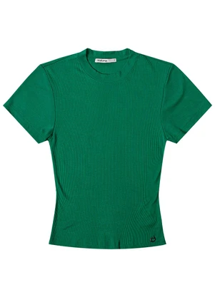 Endless - Blusa Feminina em Ribana Verde - ENDLESS