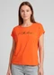 Infinita Cor - Blusa Feminina em Visco Tricot Laranja - variação: Laranja