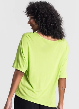 Rovitex - Blusa Feminina em Visco Tricot Verde - ROVITEX