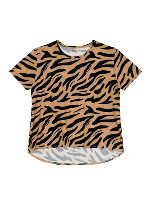 Essendi - Blusa Feminina em Viscolycra Bege - ESSENDI