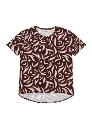 Essendi - Blusa Feminina em Viscolycra Marrom - ESSENDI