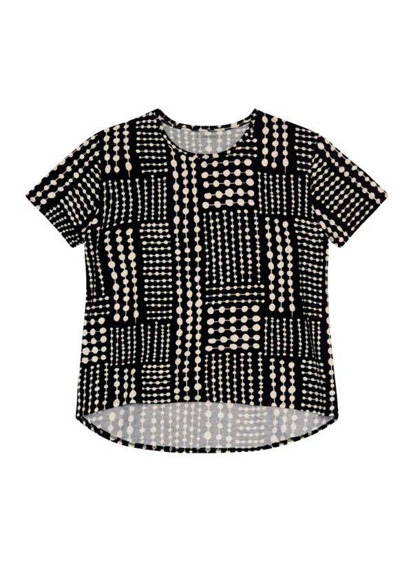 Essendi - Blusa Feminina em Viscolycra Preto