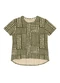 Essendi - Blusa Feminina em Viscolycra Marrom - variação: Verde