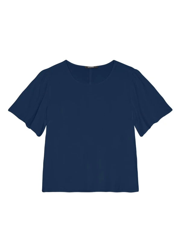 Essendi - Blusa Feminina em Viscose Azul