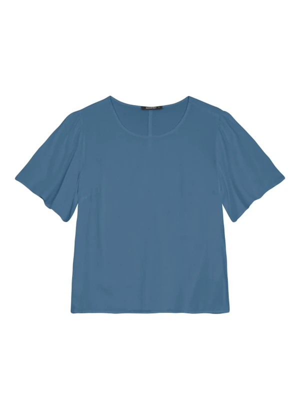 Essendi - Blusa Feminina em Viscose Azul