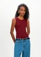 Essendi - Blusa Feminina em Viscose Bordô - variação: Bordô