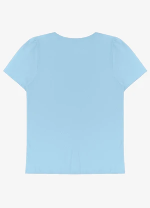 Blusa Feminina em Viscose Infinita Cor (Azul) - INFINITA COR
