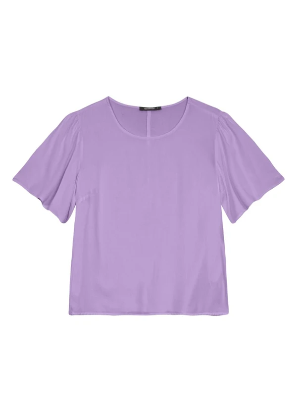 Essendi - Blusa Feminina em Viscose Lilás