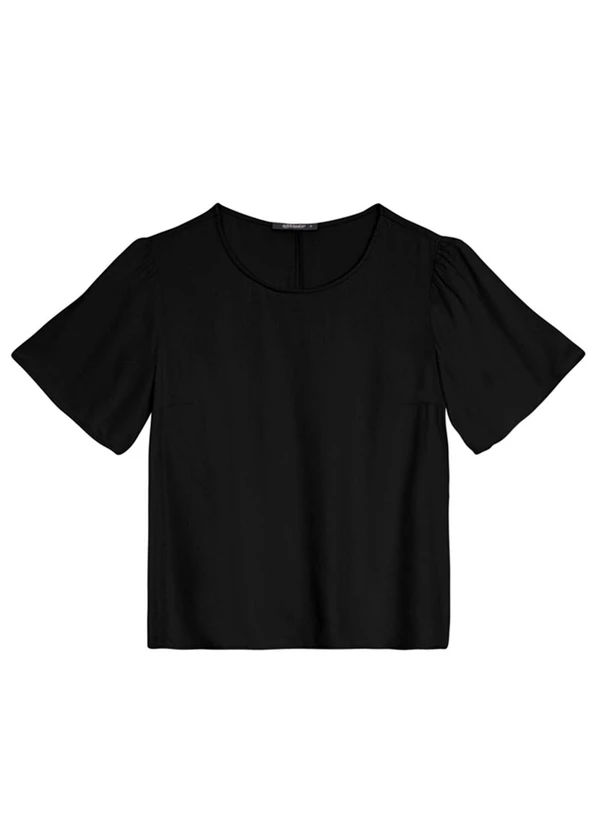 Essendi - Blusa Feminina em Viscose Preto 2