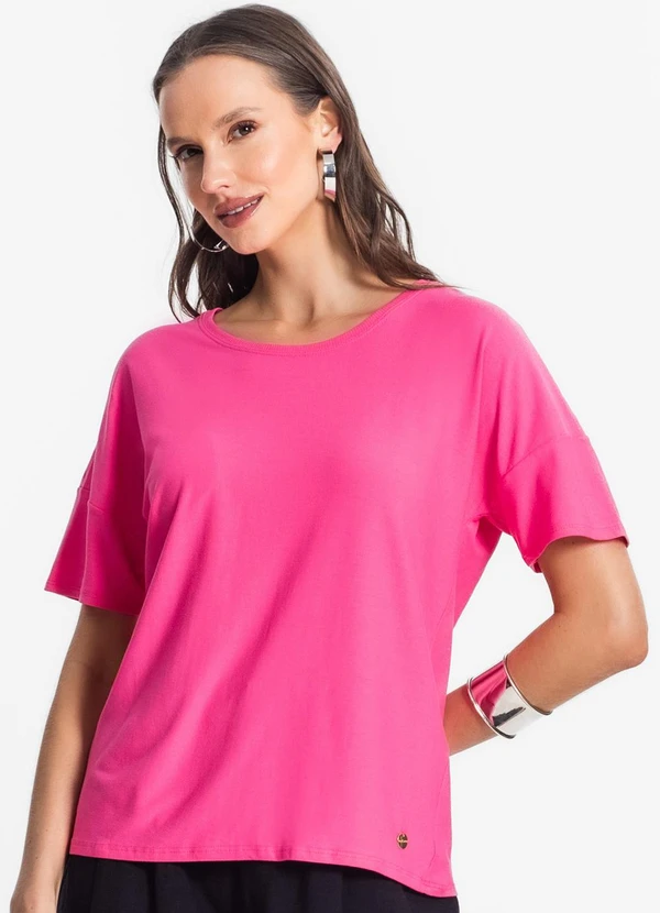 Endless - Blusa Feminina em Viscose Rosa