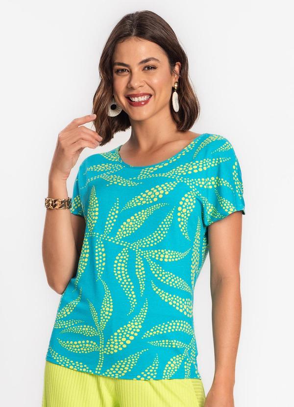 Rovitex - Blusa Feminina em Viscose Verde 1