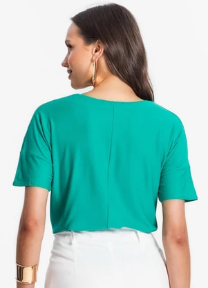 Endless - Blusa Feminina em Viscose Verde - ENDLESS
