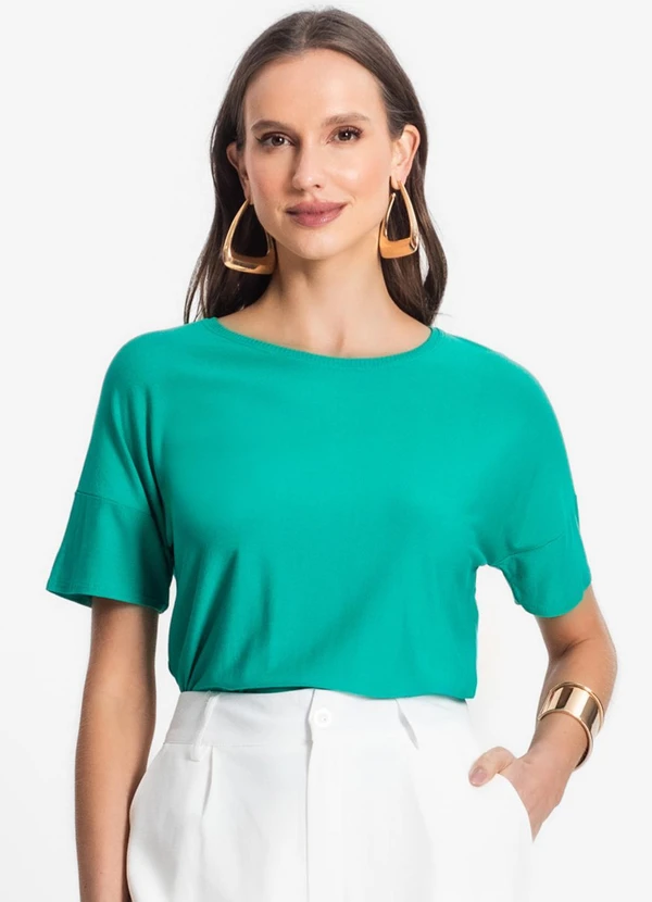 Endless - Blusa Feminina em Viscose Verde