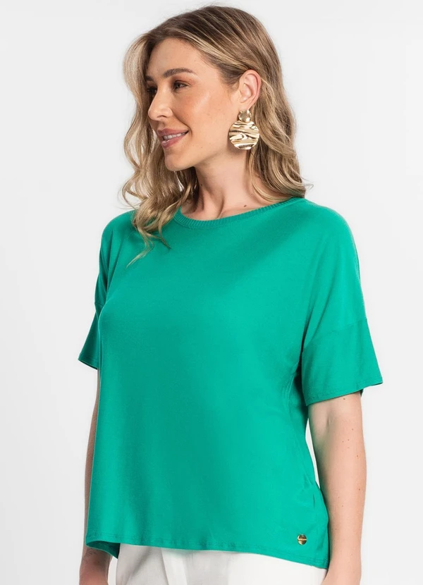 Endless - Blusa Feminina em Viscose Verde 5