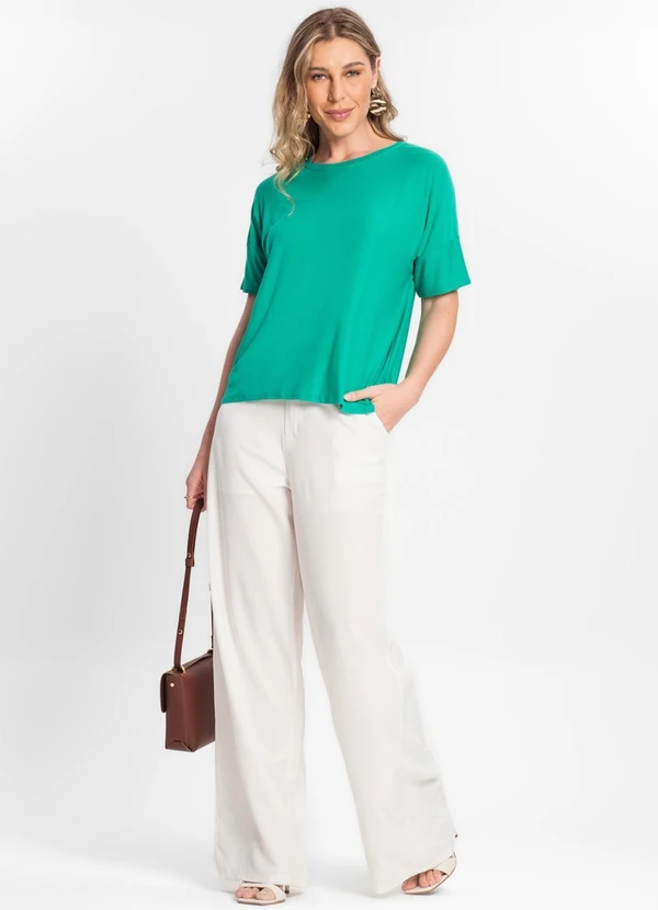 Endless - Blusa Feminina em Viscose Verde 7