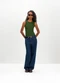 Essendi - Blusa Feminina em Viscose Bordô - variação: Verde