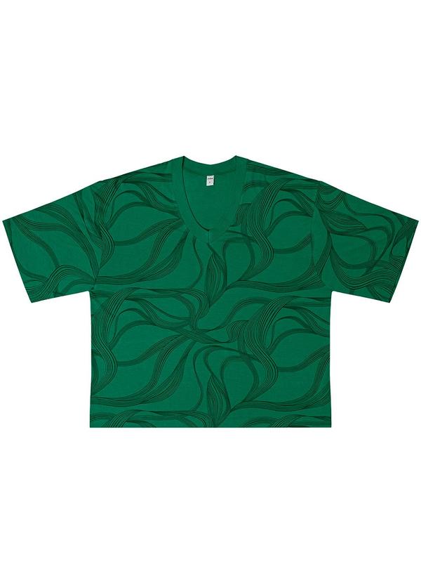 Rovitex - Blusa Feminina em Viscotorcion Verde 2