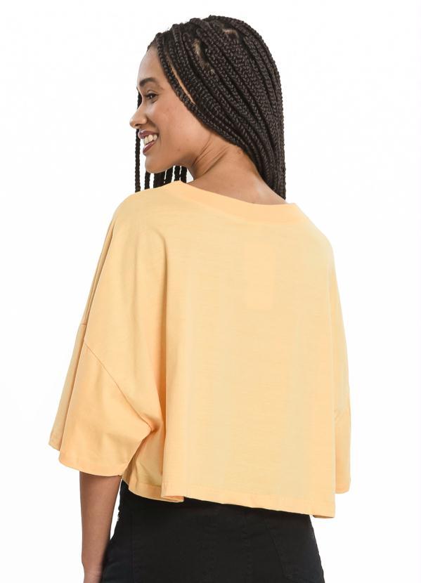 Rovitex - Blusa Feminina Enjoy Amarelo 2