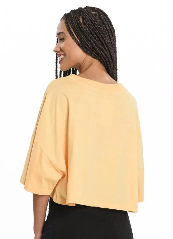 Rovitex - Blusa Feminina Enjoy Amarelo 2