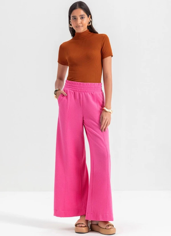 Essendi - Blusa Feminina Essencial em Ribana Marrom 3