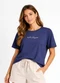 Infinita Cor - Blusa Feminina Estampa e Costa Maior Verde - variação: Azul