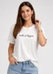 Infinita Cor - Blusa Feminina Estampa e Costa Maior Verde - variação: Bege