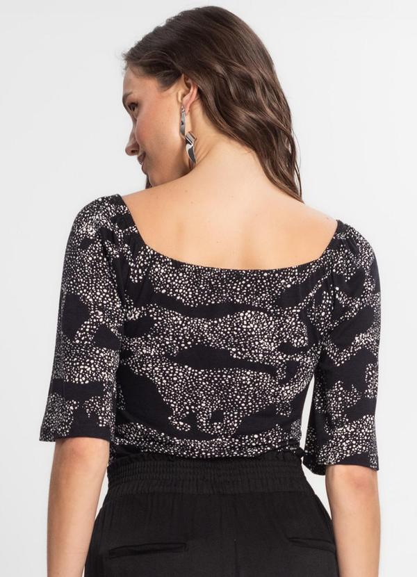 Endless - Blusa Feminina Estampa Preto 2