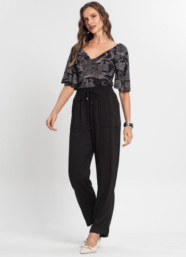 Endless - Blusa Feminina Estampa Preto 3