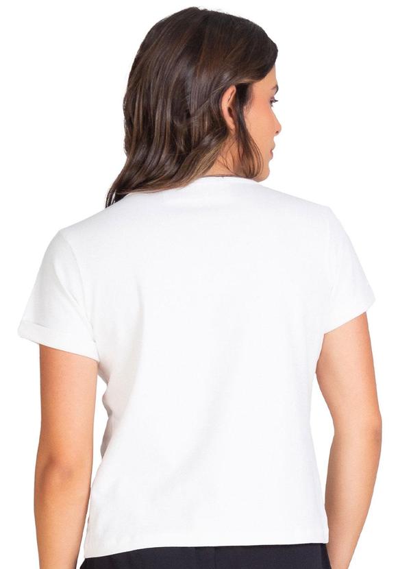 Select - Blusa Feminina Estampada Bege 2