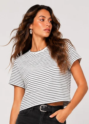 Infinita Cor - Blusa Feminina Estampada Bege - INFINITA COR