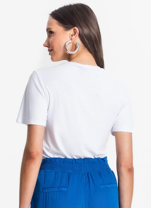 Rovitex - Blusa Feminina Estampada Branco 2