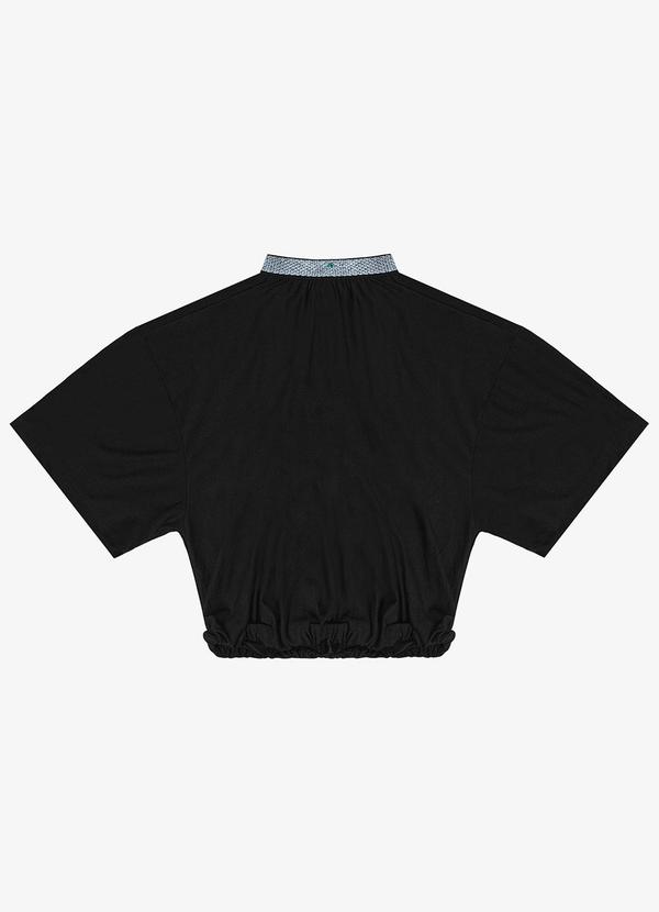 Endless - Blusa Feminina Gola Alta Preto 2